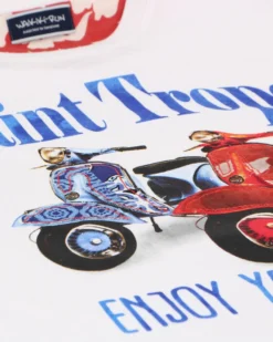T-SHIRT MM SAINT TROPEZ WHITE