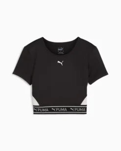 T-SHIRT MM STRONG BABY TEE BLACK