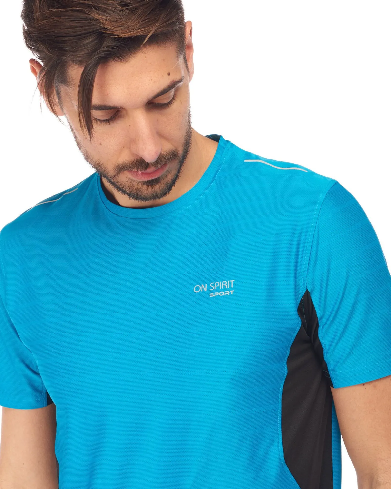 T-SHIRT MM TREKKING ALFIO BLUE-DK GREY
