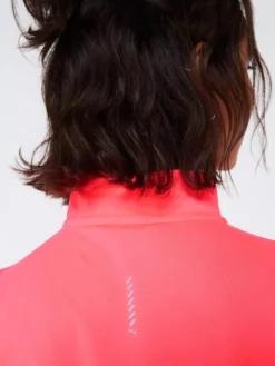T-SHIRT MM 1/2 ZIP RUN FAVORITE SUNSET