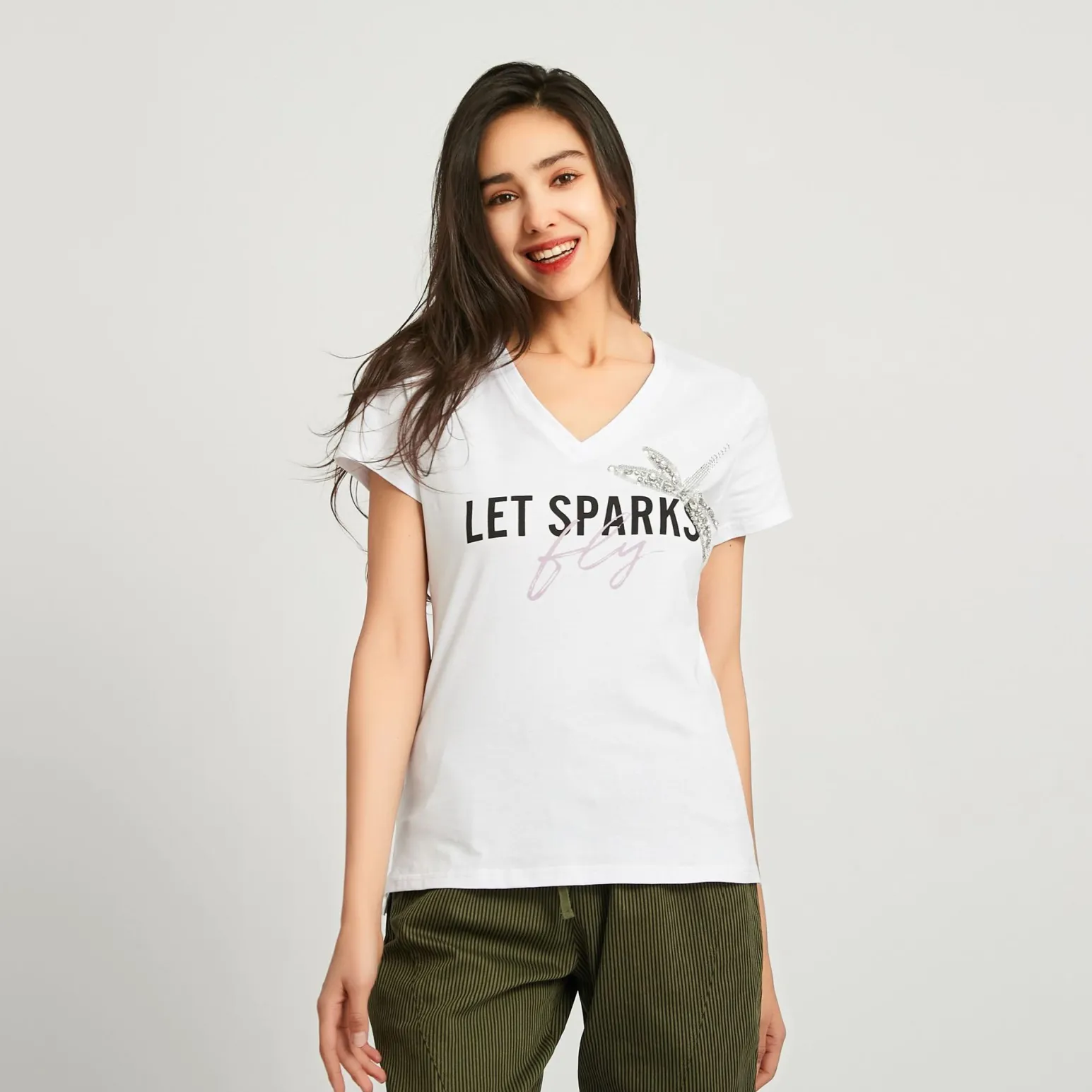 TSHIRT SMANICATA