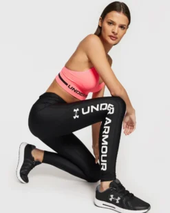 UNDER ARMOR - Leggins neri ultra aderenti in tessuto traspirante