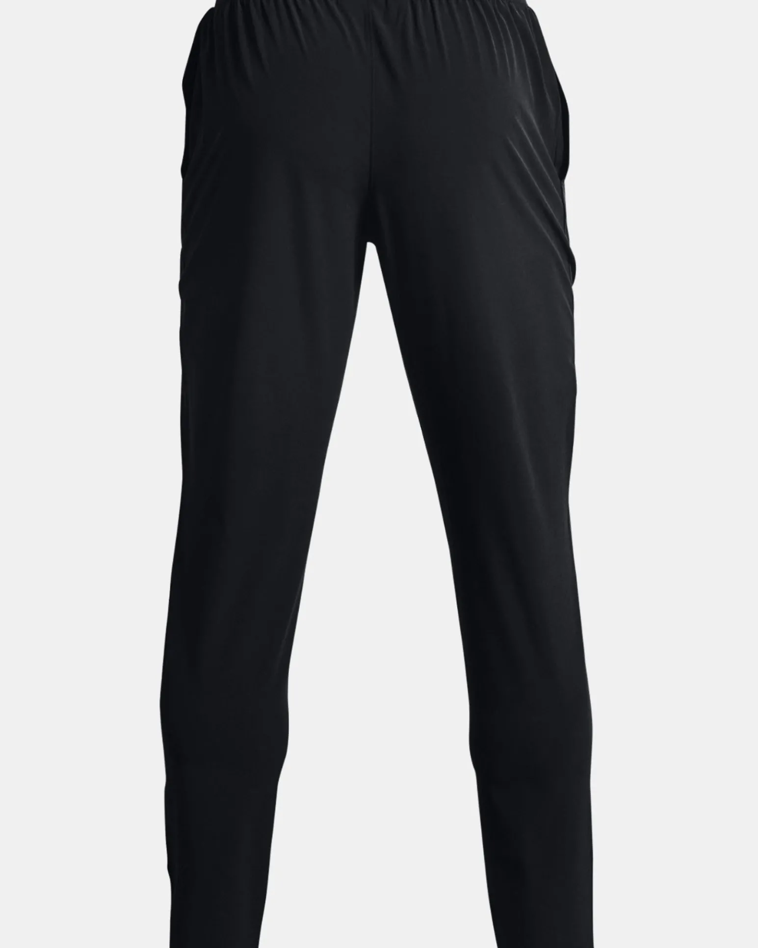 UNDER ARMOR - Pantaloni da allenamento uomo neri idrorepellenti e traspiranti