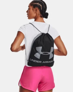 UNDER ARMOUR -GYMSACK OZSEE  NERO E GRIGIO, 1240539_0009