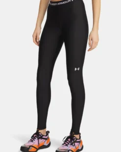 UNDER ARMOUR - LEGGINGS HEATGEAR  NERI  DA DONNA, 6010002_0008