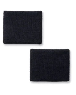 UNDER ARMOUR -POLSINI PERFORMANCE WRISTBANDS NERI, 1276991_0001