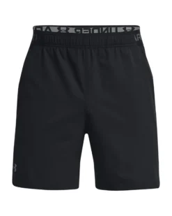 UNDER ARMOUR - SHORT VANISH WOVEN 6IN  NERO DA UOMO, 11373718_0001