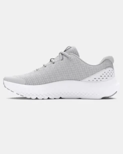 UNDER ARMOUR - SNEAKERS JUNIOR GGS SURGE 4 GS GRIGIE E BIANCHE DAL 35.5 AL 38, 3027108_0100