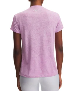 UNDER ARMOUR- T-SHIRT MEZZA MANICA TECH PIXELATE SSC ROSA DA DONNA, 6012302