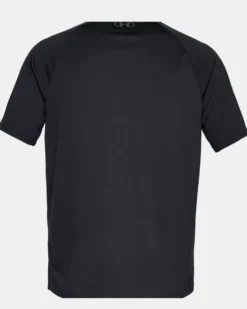 UNDER ARMOUR -T-SHIRT MEZZA MANICA TECH 2.0 SS NERA DA UOMO, 1326413_0001