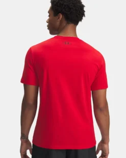UNDER ARMOUR- T-SHIRT MEZZA MANICA GL FOUNDATION UPDATE SS ROSSA DA UOMO, 1382915_0601