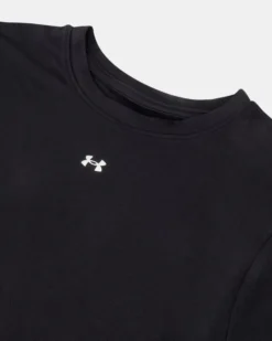UNDER ARMOUR -T- SHIRT MEZZA MANICA MOTION FITTED SS NERA DA DONNA, 6013774_0623