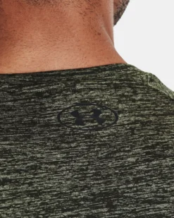 UNDER ARMOUR -T-SHIRT MEZZA MANICA TECH 2.0 SS VERDE DA UOMO, 1326413_0390