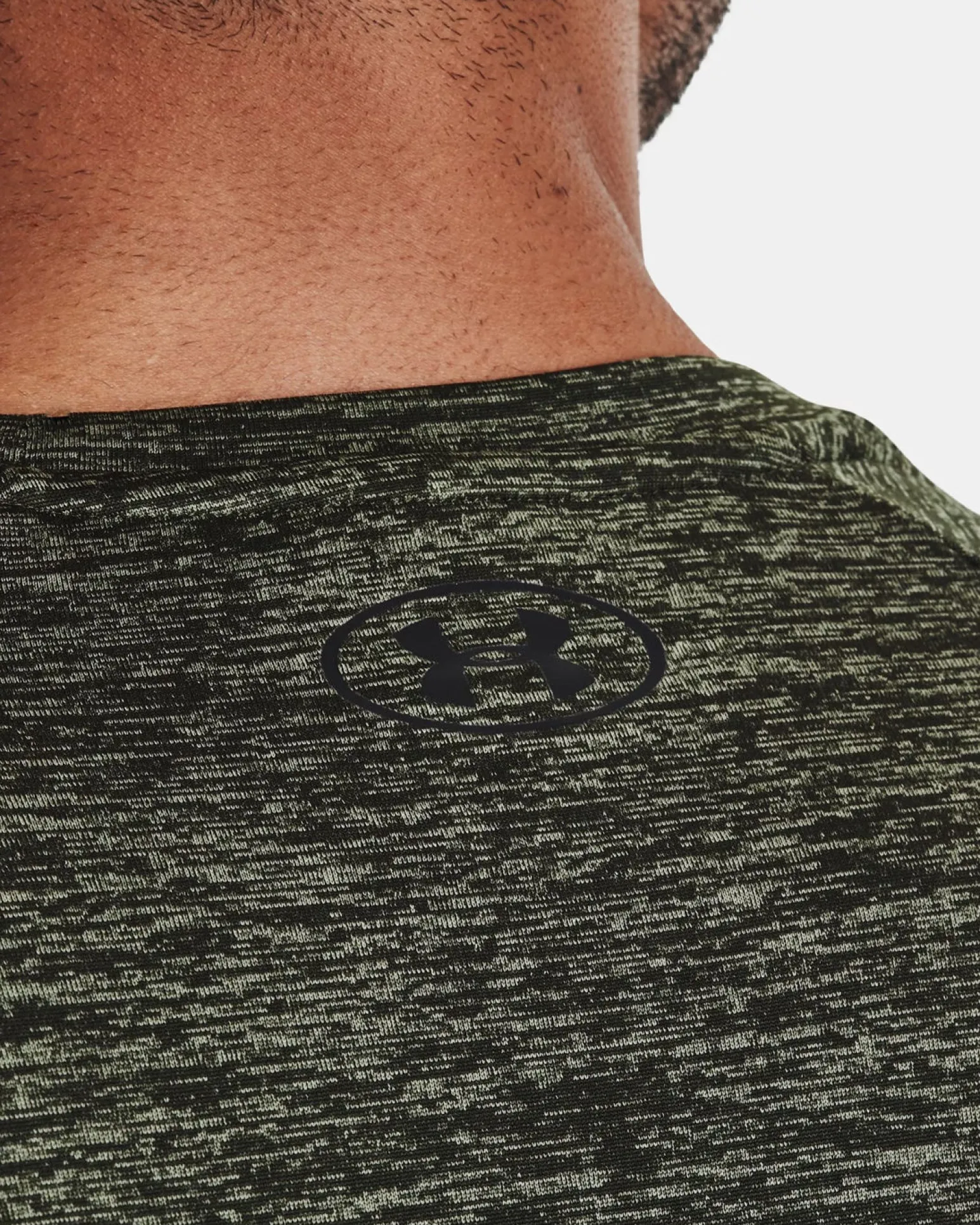 UNDER ARMOUR -T-SHIRT MEZZA MANICA TECH 2.0 SS VERDE DA UOMO, 1326413_0390