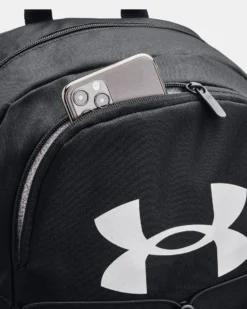 UNDER ARMOUR - Zaino nero idrorepellente con scomparto per laptop