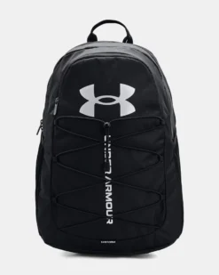 UNDER ARMOUR - Zaino nero idrorepellente con scomparto per laptop