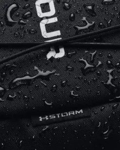UNDER ARMOUR - Zaino nero idrorepellente con scomparto per laptop
