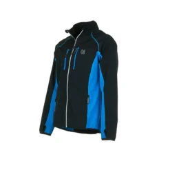 UNIVERS - GIACCA DA OUTDOOR NERA E BLU IDROREPELLENTE