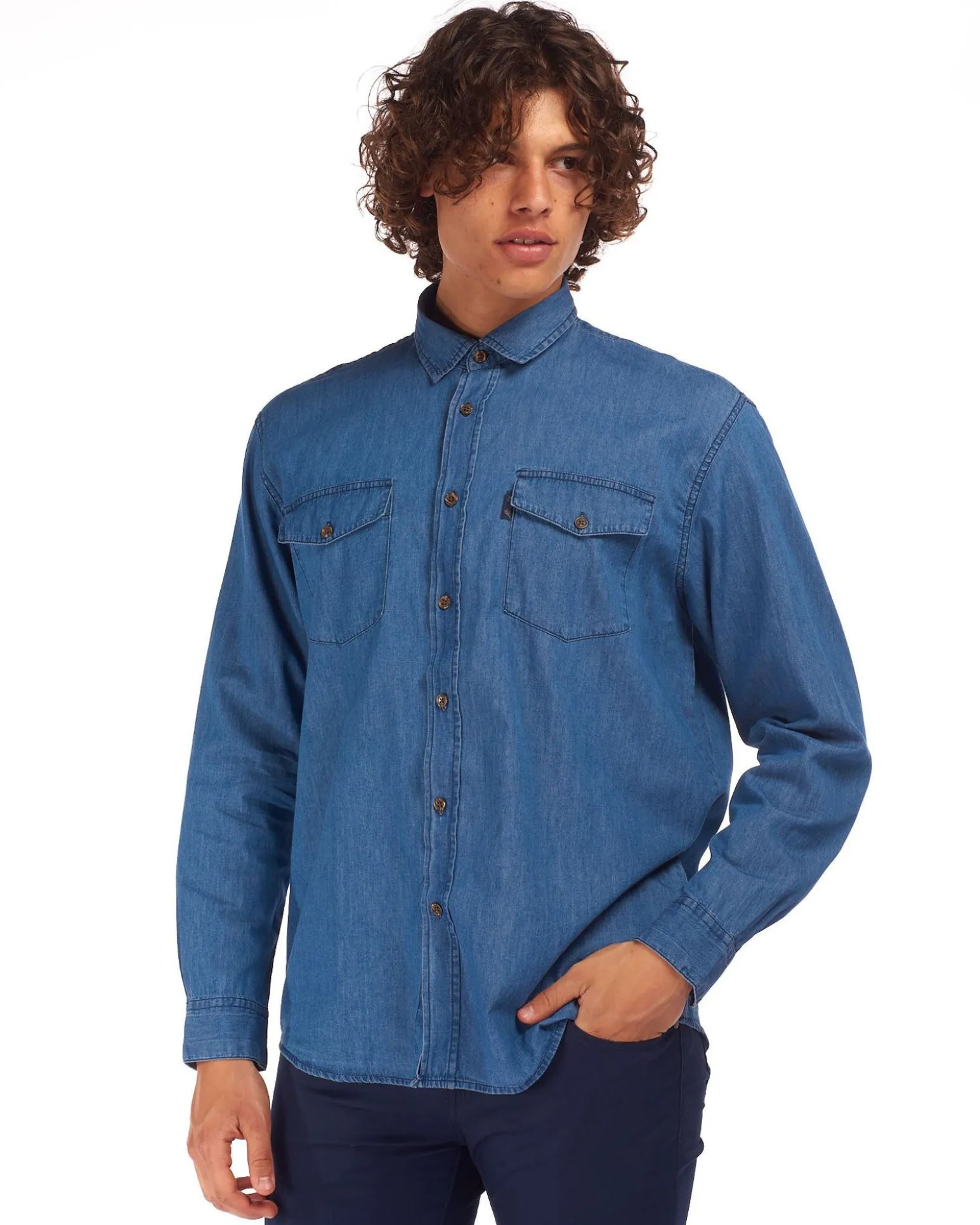 UOMO CAMICIA MANICHE LUNGHE