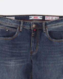 UOMO JEANS 5 TASCHE LAVATO SCURO