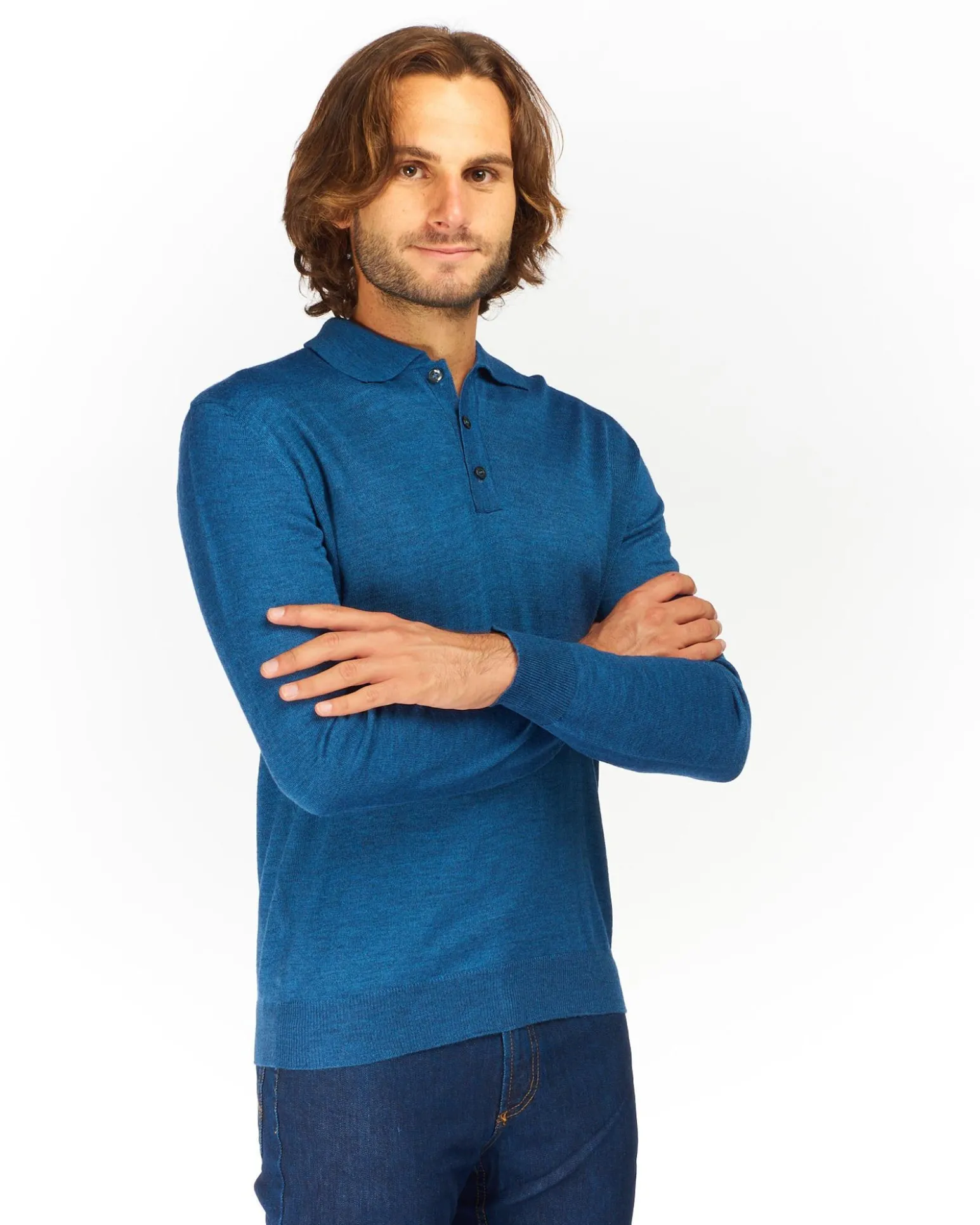 UOMO POLO ML M.MERINOS REGULAR