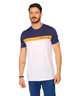 UOMO TSHIRT MANICA CORTA BICOLORE