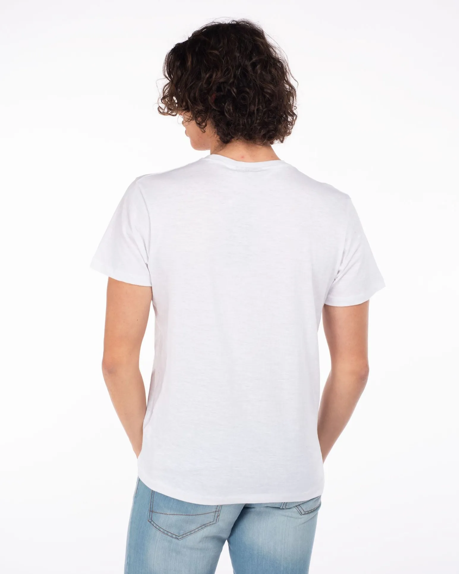 UOMO TSHIRT MEZZA MANICA MACCHINA FLUO