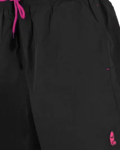 WAIKIKI RUN - BOXER DA MARE NERO CON DETTAGLI FUXIA, MENELAO
