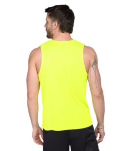 WAIKIKI RUN - CANOTTA SPORTIVA GIALLA FLUO DA UOMO - ERNESTO