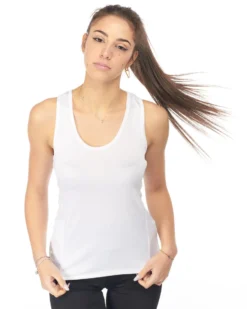 WAIKIKI RUN - CANOTTA SPORTIVA BIANCA DA DONNA - IRMA