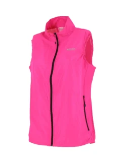 WAIKIKI RUN - GILET ANTIVENTO RUNNING DA DONNA FUXIA ZITA- AD01479_A4550