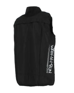 WAIKIKI RUN - GILET ANTIVENTO RUNNING DA UOMO NERO ZOILO - AU01901_A7250