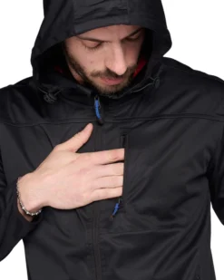 WAIKIKI RUN - GIUBBINO CON CAPPUCCIO BORTOLO SOFTSHELL - BORTOLO AU01777_A7250