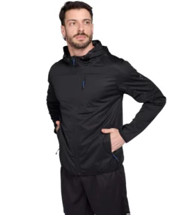 WAIKIKI RUN - GIUBBINO CON CAPPUCCIO BORTOLO SOFTSHELL - BORTOLO AU01777_A7250