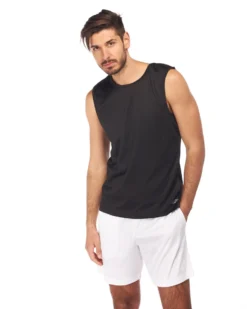 WAIKIKI RUN - SMANICATO DA RUNNING IN MESH TRASPIRANTE DA UOMO - ARMIDO AU01748_A7250