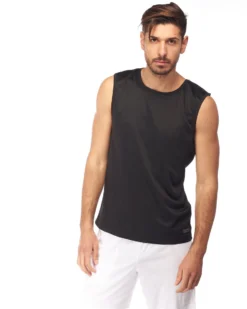 WAIKIKI RUN - SMANICATO DA RUNNING IN MESH TRASPIRANTE DA UOMO - ARMIDO AU01748_A7250