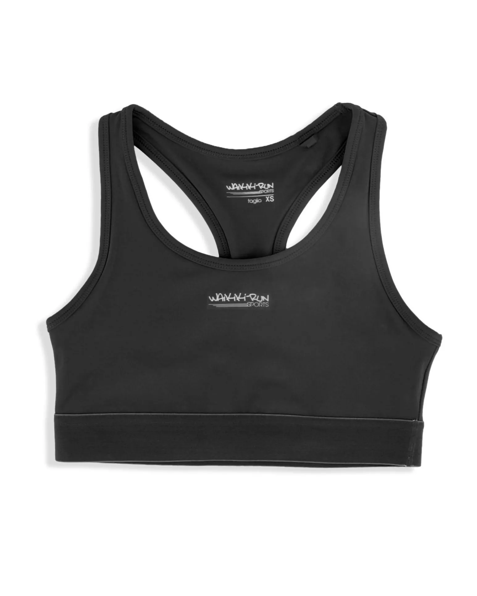 WAIKIKI RUN -TOP SPORTIVO NERO DA DONNA - RAMONA