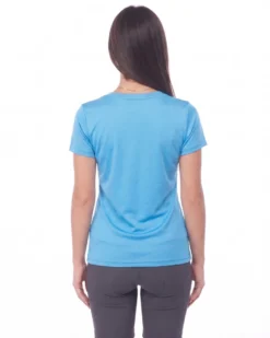 WAIKIKI RUN - T-SHIRT MEZZA MANICA SPORTIVA AZZURRA DA DONNA - LORELLA