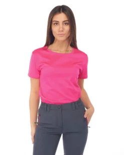 WAIKIKI RUN - T-SHIRT MEZZA MANICA FUXIA FLUO DA DONNA - ISIDE