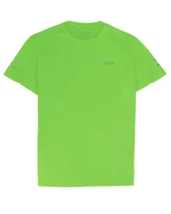 WAIKIKI RUN - T-SHIRT MEZZA MANICA SPORTIVA VERDE FLUO DA UOMO - ARGO