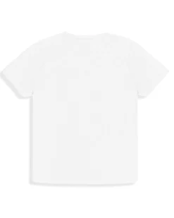WAIKIKI RUN - T SHIRT MEZZA MANICA JUNIOR ( 4-13 ANNI) BIANCA, CAROTA