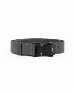 WAMPUM - Cintura tattica elasticizzata grigia da uomo con scatola