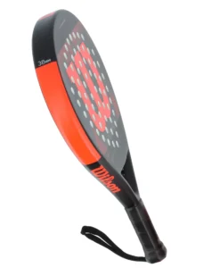 WILSON - RACCHETTA DA PADEL PRO STAFF SPEED NERA E ARANCIONE, WR068011U2