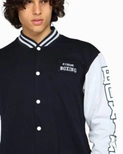 XTREME BOXING - Felpa college da uomo blu