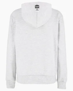 XTREME BOXING - Felpa con cappuccio e zip completa grigia da donna in cotone
