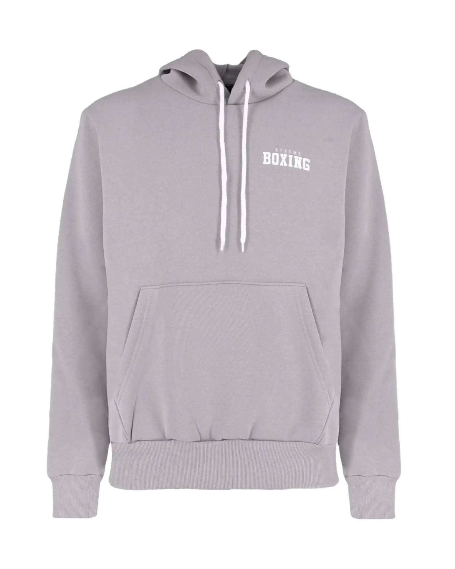 XTREME BOXING - FELPA CON CAPPUCCIO GRIGIA DA UOMO