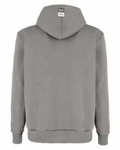 XTREME BOXING - FELPA GRIGIA DA UOMO FULL ZIP CON CAPPUCCIO