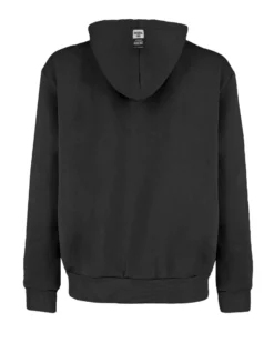 XTREME BOXING - FELPA NERA DA UOMO CON ZIP E CAPPUCCIO