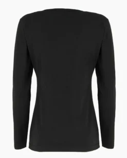 XTREME BOXING - MAGLIA NERA A MANICA LUNGA DA DONNA
