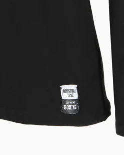 XTREME BOXING - MAGLIA NERA A MANICA LUNGA DA DONNA